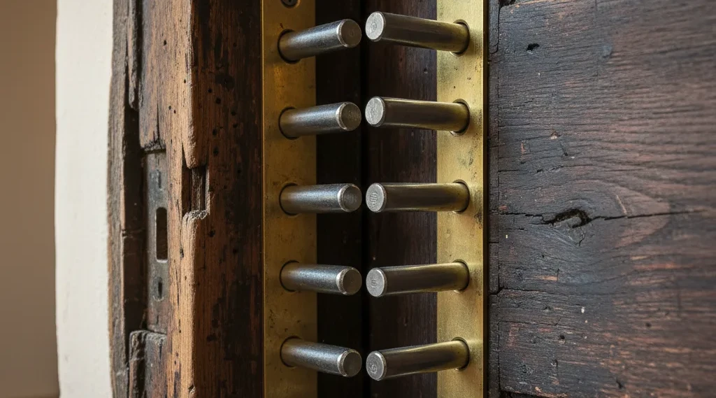 Installation serrure multipoints